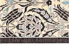 Modern Black Hand Knotted 81 X 98 Area Rug 254-29841 Thumb 3