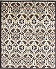 Modern Black Hand Knotted 81 X 98 Area Rug 254-29841 Thumb 0