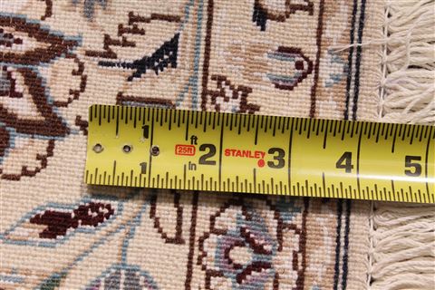 Nain Beige Hand Knotted 70 X 910 Area Rug 254-29842 Image 7
