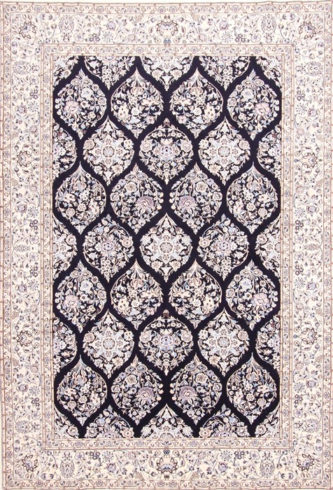 Nain Beige Hand Knotted 70 X 910 Area Rug 254-29842 Image 0