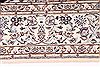 Nain Beige Hand Knotted 70 X 910  Area Rug 254-29842 Thumb 3