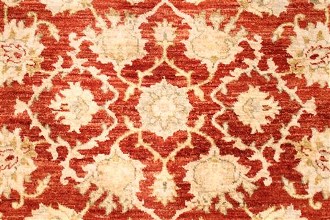 Ziegler Beige Square Hand Knotted 711 X 81 Area Rug 254-29844 Image 2