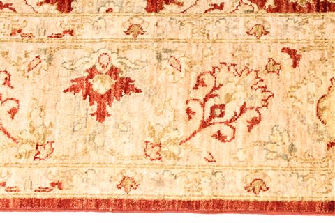 Ziegler Beige Square Hand Knotted 711 X 81 Area Rug 254-29844 Image 3