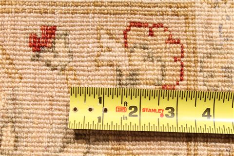 Ziegler Beige Square Hand Knotted 711 X 81 Area Rug 254-29844 Image 6