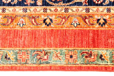 Gabbeh Multicolor Hand Knotted 59 X 79  Area Rug 254-29846 Image 3