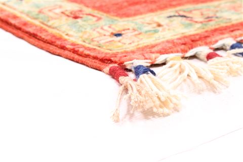 Gabbeh Multicolor Hand Knotted 59 X 79  Area Rug 254-29846 Image 6