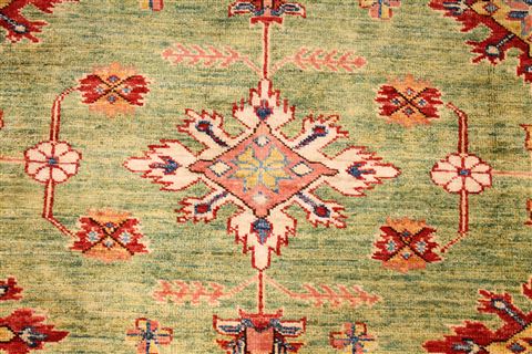 Kazak Beige Hand Knotted 510 X 80 Area Rug 254-29847 Image 3
