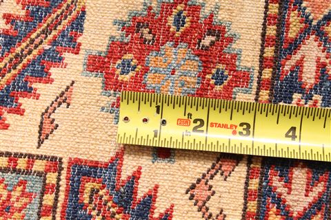 Kazak Beige Hand Knotted 510 X 80 Area Rug 254-29848 Image 7