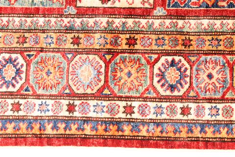 Kazak Multicolor Hand Knotted 510 X 78 Area Rug 254-29849 Image 4