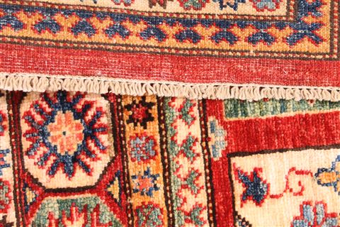 Kazak Multicolor Hand Knotted 510 X 78 Area Rug 254-29849 Image 5