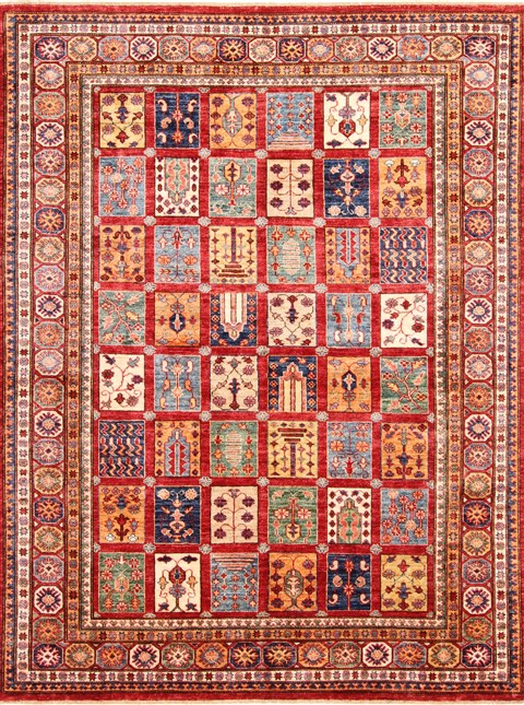 Kazak Multicolor Hand Knotted 510 X 78 Area Rug 254-29849 Image 0