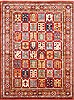 Kazak Multicolor Hand Knotted 510 X 78 Area Rug 254-29849 Thumb 0
