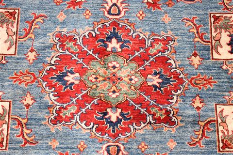 Kazak Red Hand Knotted 60 X 78 Area Rug 254-29851 Image 3