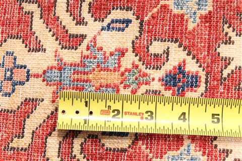 Kazak Red Hand Knotted 60 X 78 Area Rug 254-29851 Image 6