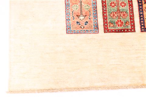 Kazak Multicolor Hand Knotted 58 X 80 Area Rug 254-29852 Image 1