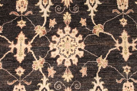 Pishavar Beige Hand Knotted 57 X 84 Area Rug 254-29853 Image 3