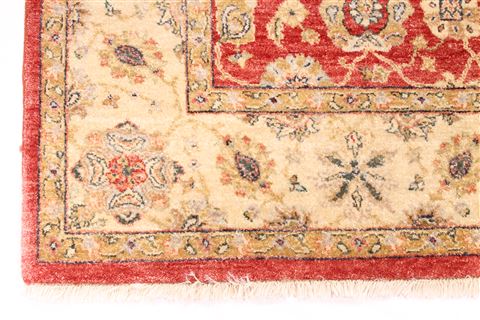 Modern Beige Hand Knotted 57 X 77 Area Rug 254-29857 Image 1
