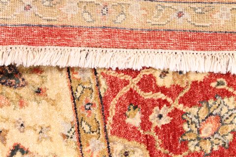 Modern Beige Hand Knotted 57 X 77 Area Rug 254-29857 Image 4