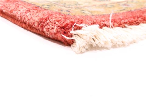 Modern Beige Hand Knotted 57 X 77 Area Rug 254-29857 Image 6