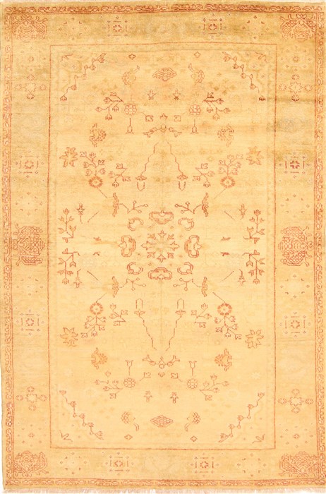 Oushak Brown Hand Knotted 56 X 82 Area Rug 254-29859 Image 0