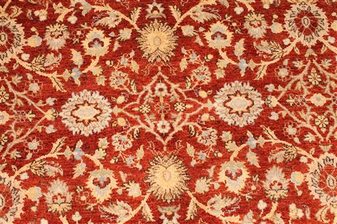 Ziegler Beige Hand Knotted 60 X 80 Area Rug 254-29862 Image 2