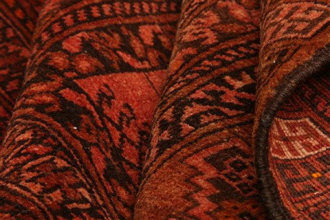 Kunduz Red Hand Knotted 50 X 79 Area Rug 253-29863 Image 2