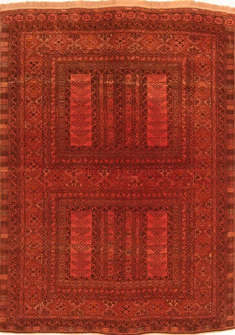 Kunduz Red Hand Knotted 50 X 79 Area Rug 253-29863 Image 0