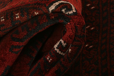 Bokhara Red Hand Knotted 311 X 611 Area Rug 100-29864 Image 1
