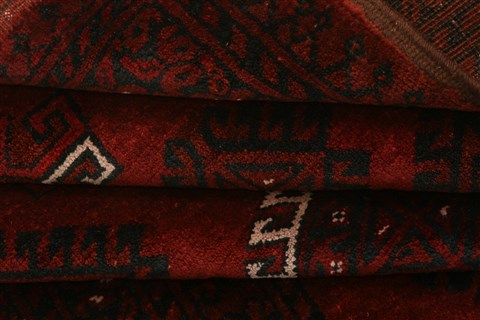 Bokhara Red Hand Knotted 311 X 611 Area Rug 100-29864 Image 3