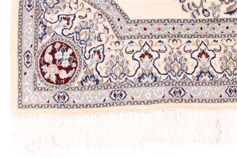 Nain Blue Hand Knotted 52 X 82 Area Rug 254-29866 Image 1