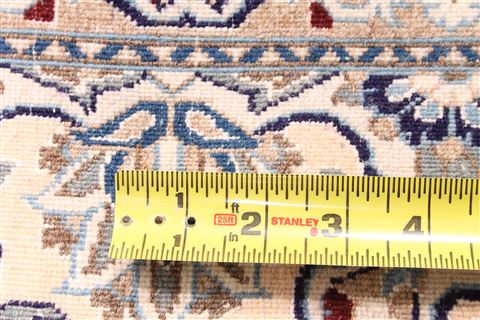 Nain Blue Hand Knotted 52 X 82 Area Rug 254-29866 Image 6