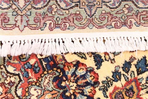 Kerman Blue Hand Knotted 30 X 411 Area Rug 254-29870 Image 4
