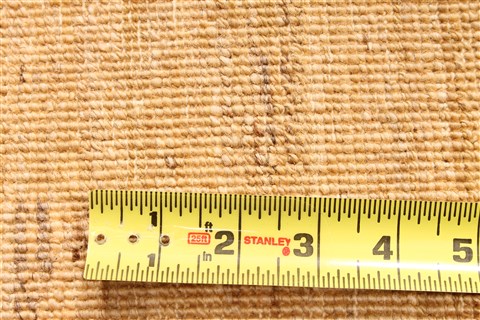 Modern Beige Hand Knotted 92 X 115  Area Rug 254-29873 Image 5