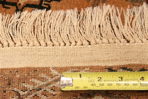 Kunduz Orange Hand Knotted 37 X 61 Area Rug 100-29874 Image 4