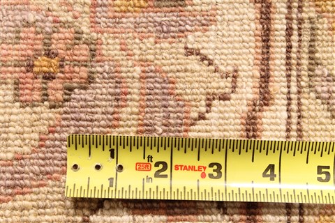 Pishavar Beige Hand Knotted 811 X 117 Area Rug 254-29879 Image 5