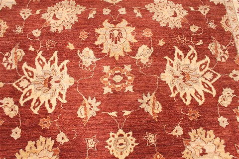 Pishavar Red Hand Knotted 810 X 122 Area Rug 254-29882 Image 2