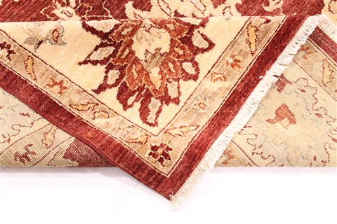 Pishavar Red Hand Knotted 810 X 122 Area Rug 254-29882 Image 6