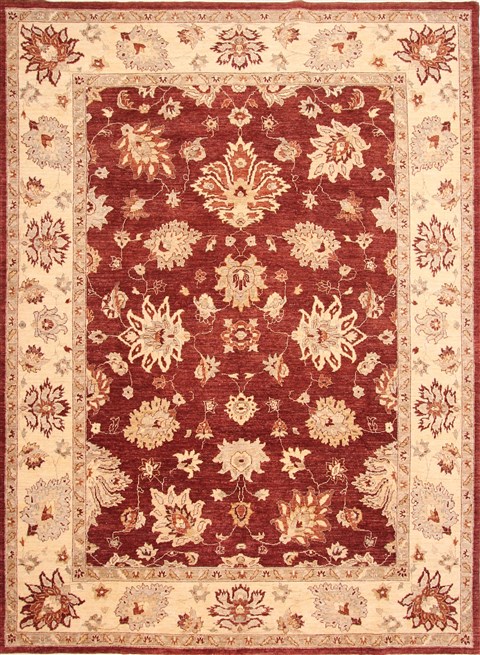 Pishavar Red Hand Knotted 810 X 122 Area Rug 254-29882 Image 0