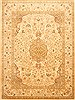 Haji Jalili Beige Hand Knotted 91 X 123 Area Rug 254-29883 Thumb 0