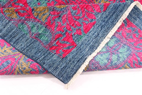 Modern Purple Hand Knotted 811 X 1110 Area Rug 254-29884 Image 6