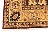 Pishavar Beige Hand Knotted 93 X 117 Area Rug 254-29886 Thumb 1