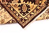 Pishavar Beige Hand Knotted 93 X 117 Area Rug 254-29886 Thumb 7