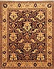 Pishavar Beige Hand Knotted 93 X 117 Area Rug 254-29886 Thumb 0
