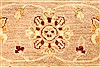 Pishavar Beige Hand Knotted 810 X 1110 Area Rug 254-29888 Thumb 10