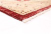 Pishavar Beige Hand Knotted 810 X 1110 Area Rug 254-29888 Thumb 4
