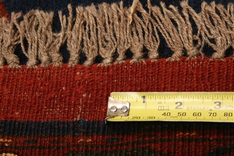 Yamouth Red Square Hand Knotted 56 X 65 Area Rug 100-29889 Image 4