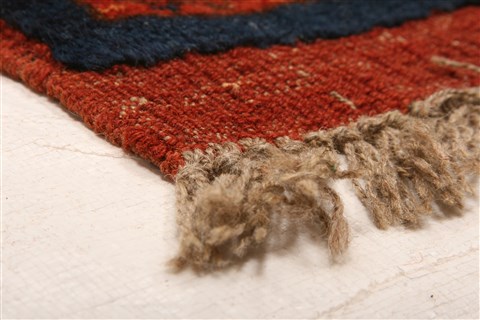 Yamouth Red Square Hand Knotted 56 X 65 Area Rug 100-29889 Image 5