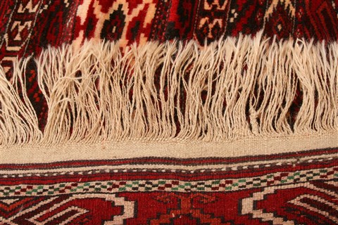 Yamouth Red Runner Hand Knotted 39 X 92 Area Rug 100-29890 Image 5