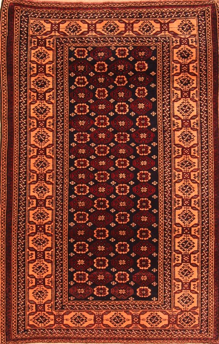Baluch Blue Hand Knotted 39 X 58  Area Rug 100-29891 Image 0