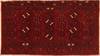 Turkman Red Hand Knotted 30 X 53  Area Rug 100-29896 Thumb 0